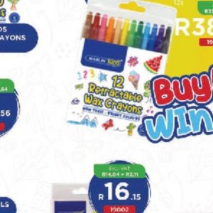 Wax crayons at Africa Cash and Carry