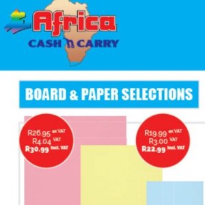 Paper at Africa Cash and Carry