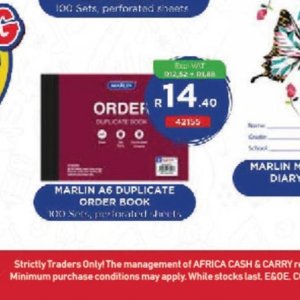 Book at Africa Cash and Carry