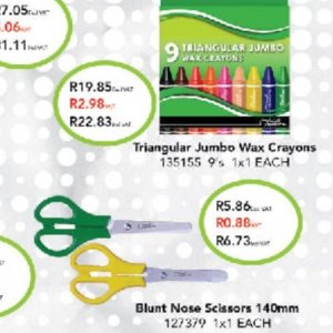 Wax crayons at Africa Cash and Carry