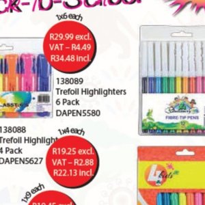 Highlighters at Africa Cash and Carry