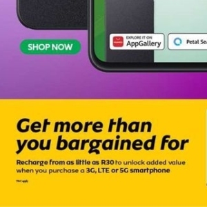 Smartphone huawei  at Ackermans