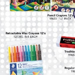 Wax crayons at Africa Cash and Carry