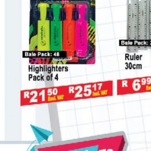 Highlighters at Africa Cash and Carry