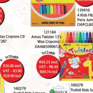 Wax crayons at Africa Cash and Carry