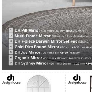 Mirror at Builders Warehouse