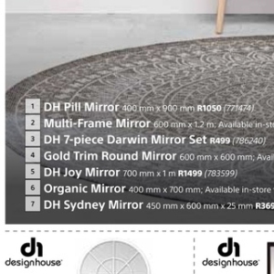 Mirror at Builders Warehouse
