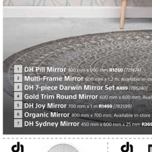 Mirror at Builders Warehouse