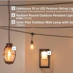 Wall lamp at Builders Warehouse
