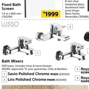 Mixer at Builders Warehouse