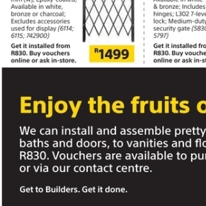 Bathtub at Builders Warehouse