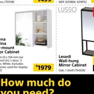 Mirror at Builders Warehouse