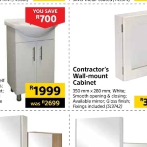 Mirror at Builders Warehouse