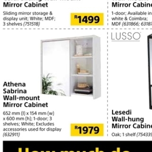 Mirror at Builders Warehouse