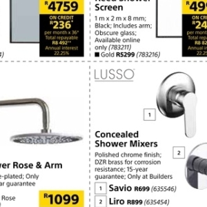 Mixer at Builders Warehouse