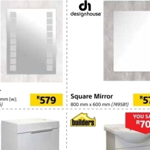 Mirror at Builders Warehouse