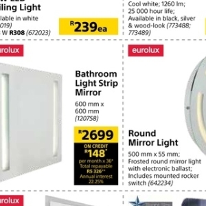 Mirror at Builders Warehouse