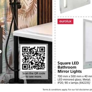 Mirror at Builders Warehouse