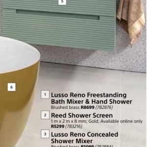 Hand shower at Builders Warehouse