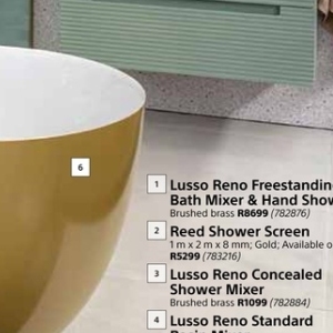 Shower at Builders Warehouse