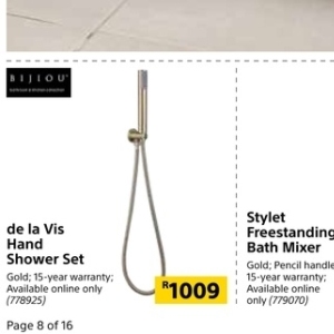 Hand shower at Builders Warehouse