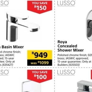 Shower at Builders Warehouse