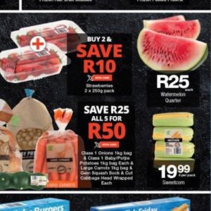 Watermelon at Checkers