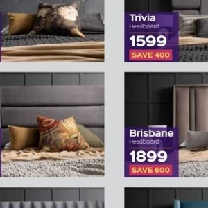 Headboard at Sleepmasters