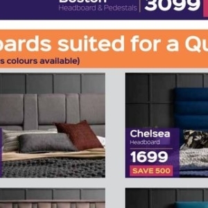 Headboard at Sleepmasters