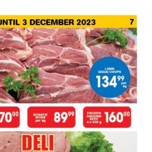 Lamb at Giant Hyper