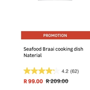 Seafood at Leroy Merlin
