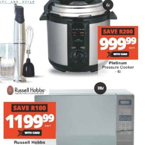 Russell hobbs pressure cooker checkers hot sale