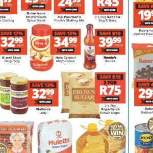 Mayonnaise at Checkers