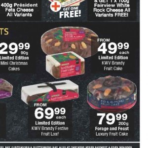 Cake at Checkers