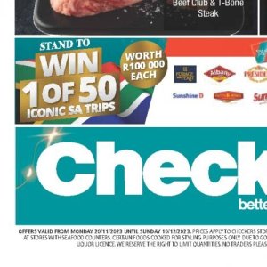 Seafood at Checkers