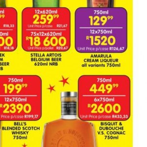Liqueur at Shoprite