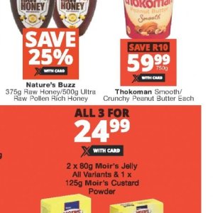 Peanut butter at Checkers
