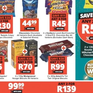 Chocolate at Checkers