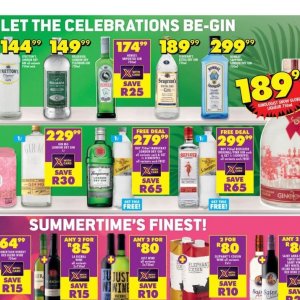 Gin at Shoprite