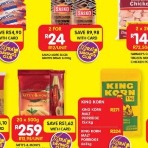 Bread at Shoprite