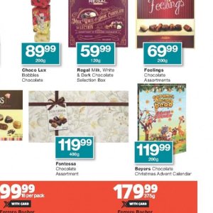 Chocolate at Checkers