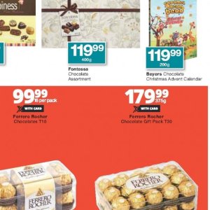 Chocolate at Checkers