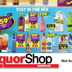 Vodka at Shoprite