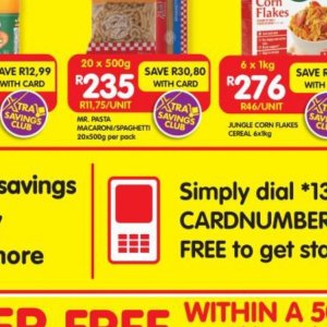 Spaghetti at Shoprite