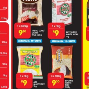 Rice at Shoprite