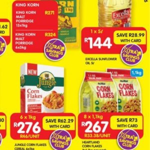 Sunflower oil at Shoprite