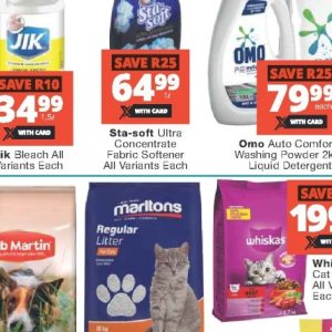 Softener at Checkers