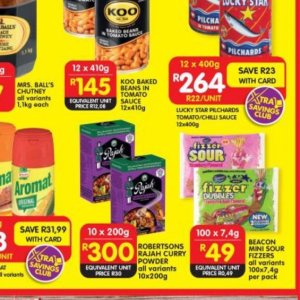 Chilli at Shoprite