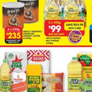Coffee at Shoprite