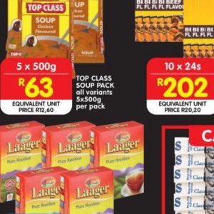 Soup at Shoprite